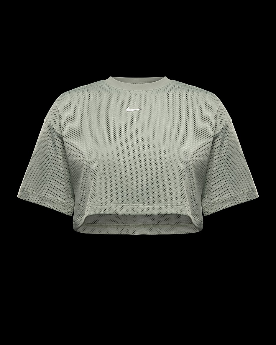 Nike mesh t shirt women's best sale